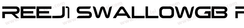 REEJ1 SwallowGB Flash Black字体转换